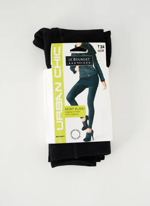 Legging noir LE BOURGET pour femme