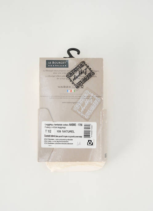 Legging beige LE BOURGET pour femme