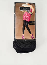 Legging effet matière satinée noir LE BOURGET femme