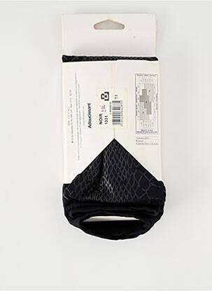 Legging effet matière satinée noir LE BOURGET femme