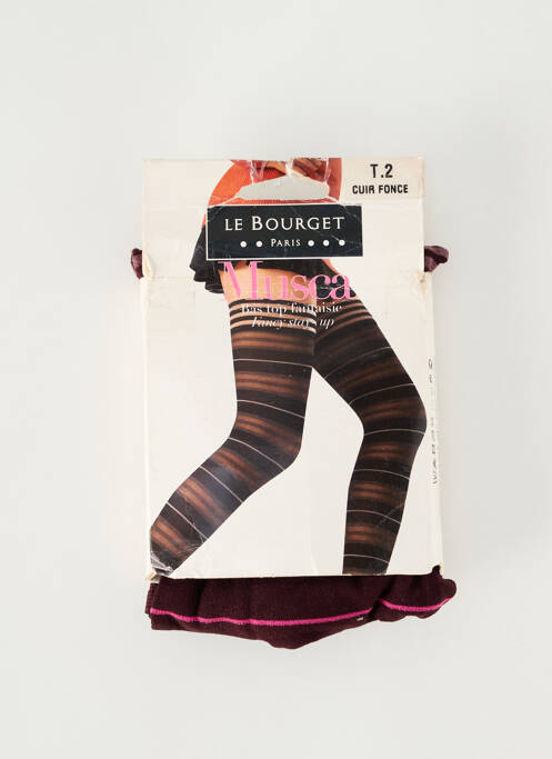 Bas violet LE BOURGET pour femme