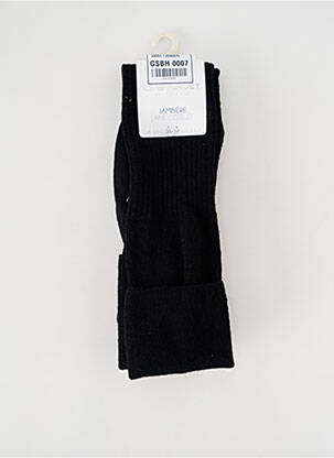 Bas stretch noir LE BOURGET femme