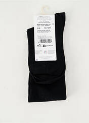 Chaussettes noir LE BOURGET pour femme seconde vue