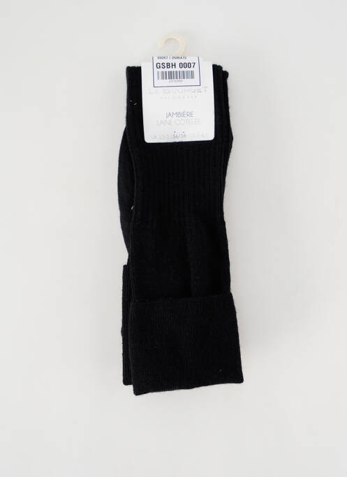 Bas noir LE BOURGET pour femme