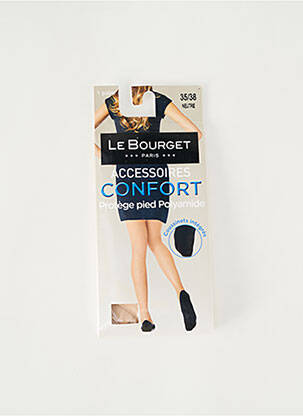 Chaussettes forme socquettes chair LE BOURGET femme