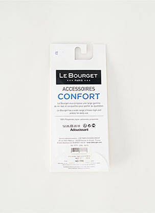 Chaussettes forme socquettes chair LE BOURGET femme