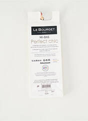 Chaussettes noir LE BOURGET pour femme seconde vue