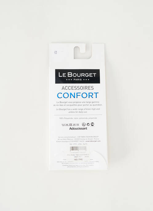 Chaussettes chair LE BOURGET pour femme