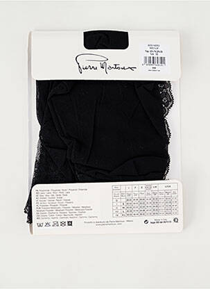 Body lingerie stretch noir PIERRE MANTOUX femme