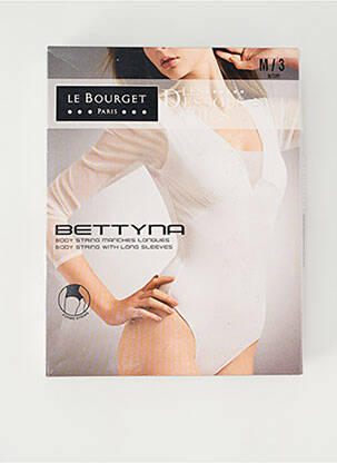 Body lingerie stretch noir LE BOURGET femme