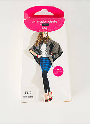 Jupe mi-longue stretch bleu LE BOURGET femme