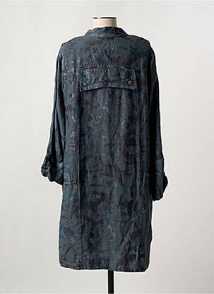 Manteau long poches sans capuche gris ALAIN MURATI femme