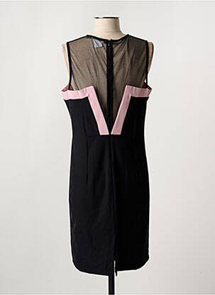 Robe mi-longue sans manche sans manche noir MISS SIDECAR femme