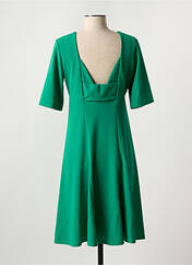Robe courte vert MISS SIDECAR pour femme seconde vue
