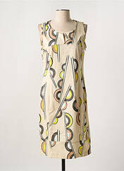Robe mi-longue beige JEAN DELFIN pour femme seconde vue