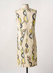 Robe mi-longue beige JEAN DELFIN pour femme seconde vue