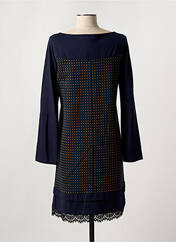 Robe mi-longue bleu MISS SIDECAR pour femme seconde vue