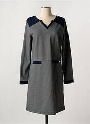 Robe mi-longue bleu THALASSA pour femme seconde vue