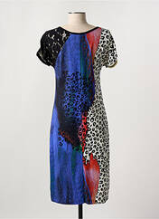 Robe mi-longue noir FILIPINE LAHOYA pour femme seconde vue