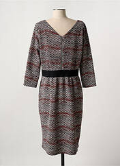 Robe mi-longue noir FILLE A SUIVRE pour femme seconde vue