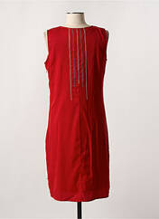 Robe mi-longue rouge FIGURE LIBRE pour femme seconde vue