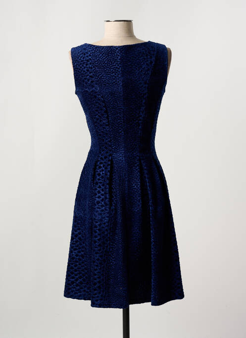 Robe mi-longue sans manche sans manche bleu FILLE A SUIVRE femme