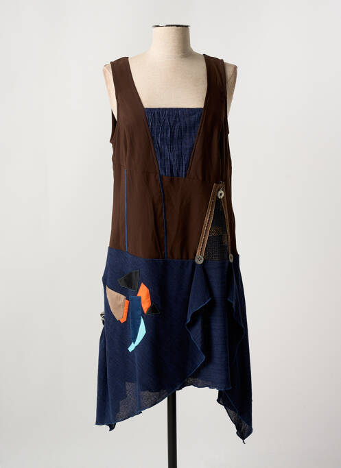 Robe courte marron ENJOY pour femme