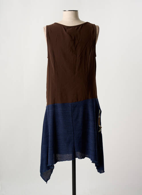 Robe courte marron ENJOY pour femme
