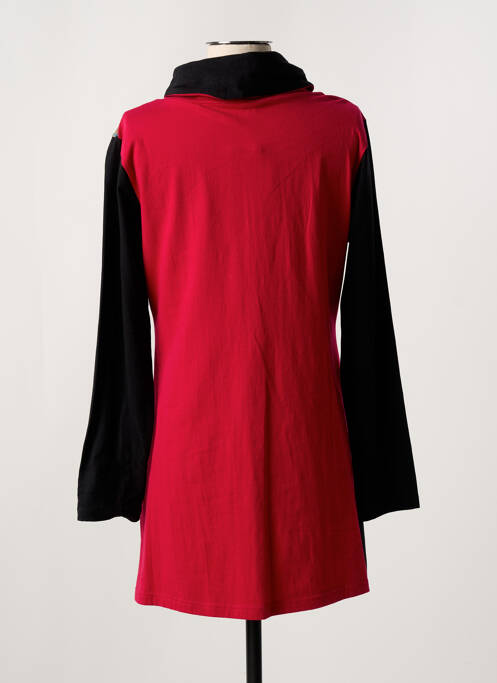 Robe courte rouge FIGURE LIBRE pour femme