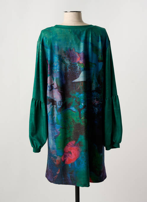 Robe courte vert BELLA BLUE pour femme