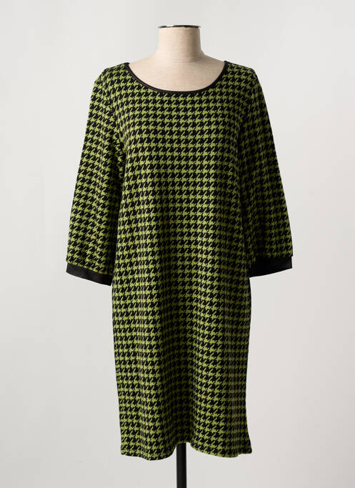 Robe courte vert DANIELA COOL pour femme