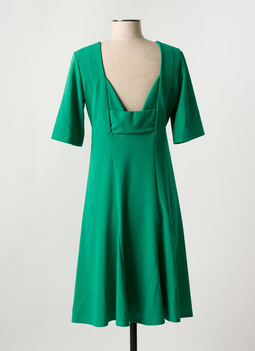 Robe courte vert MISS SIDECAR pour femme