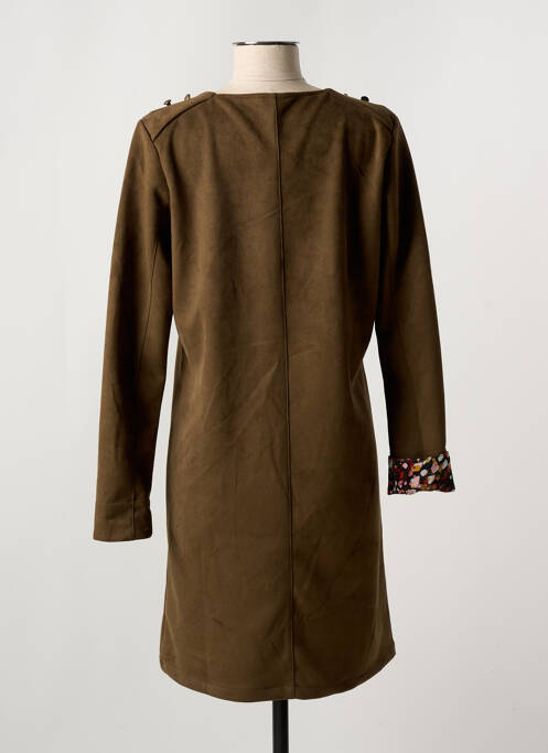 Robe courte vert THALASSA pour femme