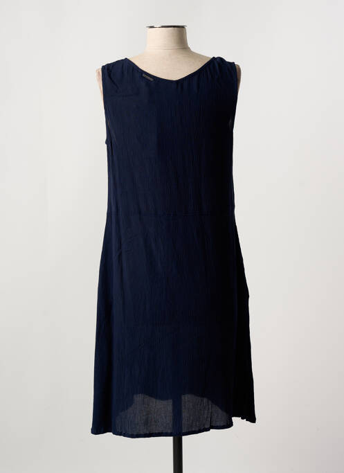 Robe mi-longue bleu AGATHE & LOUISE pour femme