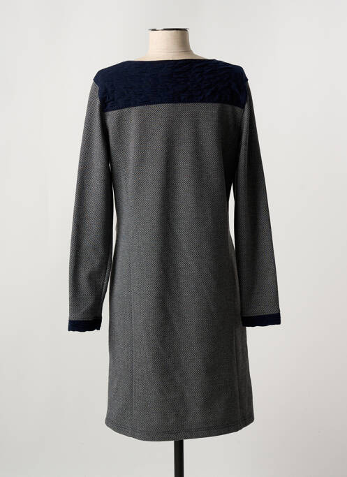 Robe mi-longue bleu THALASSA pour femme