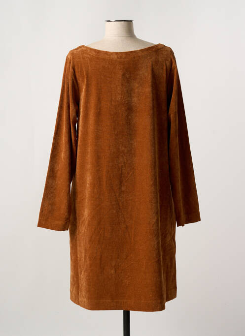 Robe mi-longue jaune KOKOMARINA pour femme