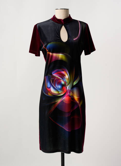 Robe mi-longue rouge NANA BAILA pour femme