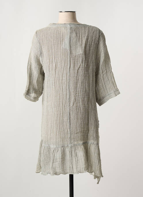 Tunique manches longues gris MARILU pour femme