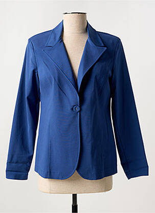 Blazer poches bleu HALOGENE femme