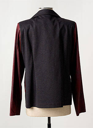 Veste casual epaulette rouge HALOGENE femme