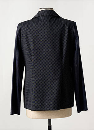 Veste casual epaulette bleu HALOGENE femme