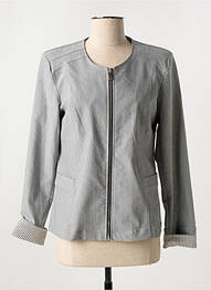 Veste casual epaulette gris HALOGENE femme