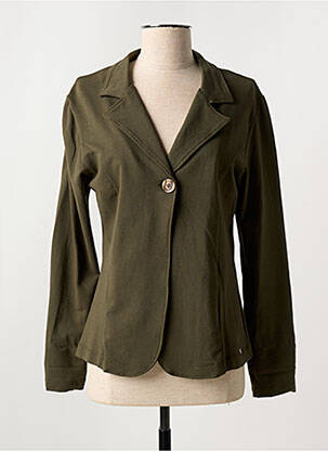 Blazer coupe cintrée vert EGO femme