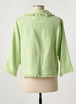 Blazer fausses poches vert AGATHE & LOUISE femme