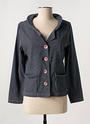 Blazer poches bleu LO! LES FILLES femme