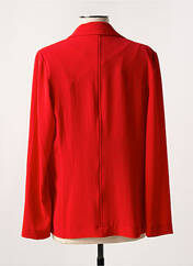 Blazer rouge FEMMES JE VOUS AIME pour femme seconde vue