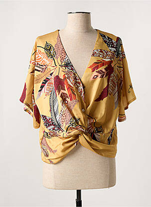 Blouse jaune EGO pour femme