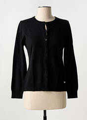 Gilet manches longues noir DANEVA pour femme seconde vue