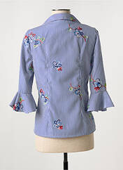 Chemisier bleu COTTONADE pour femme seconde vue