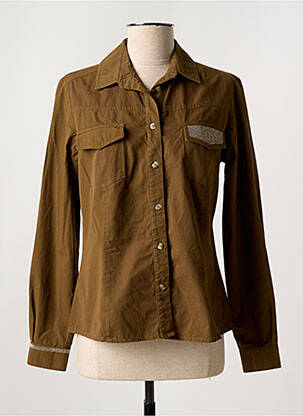 Chemisier marron AQUA pour femme